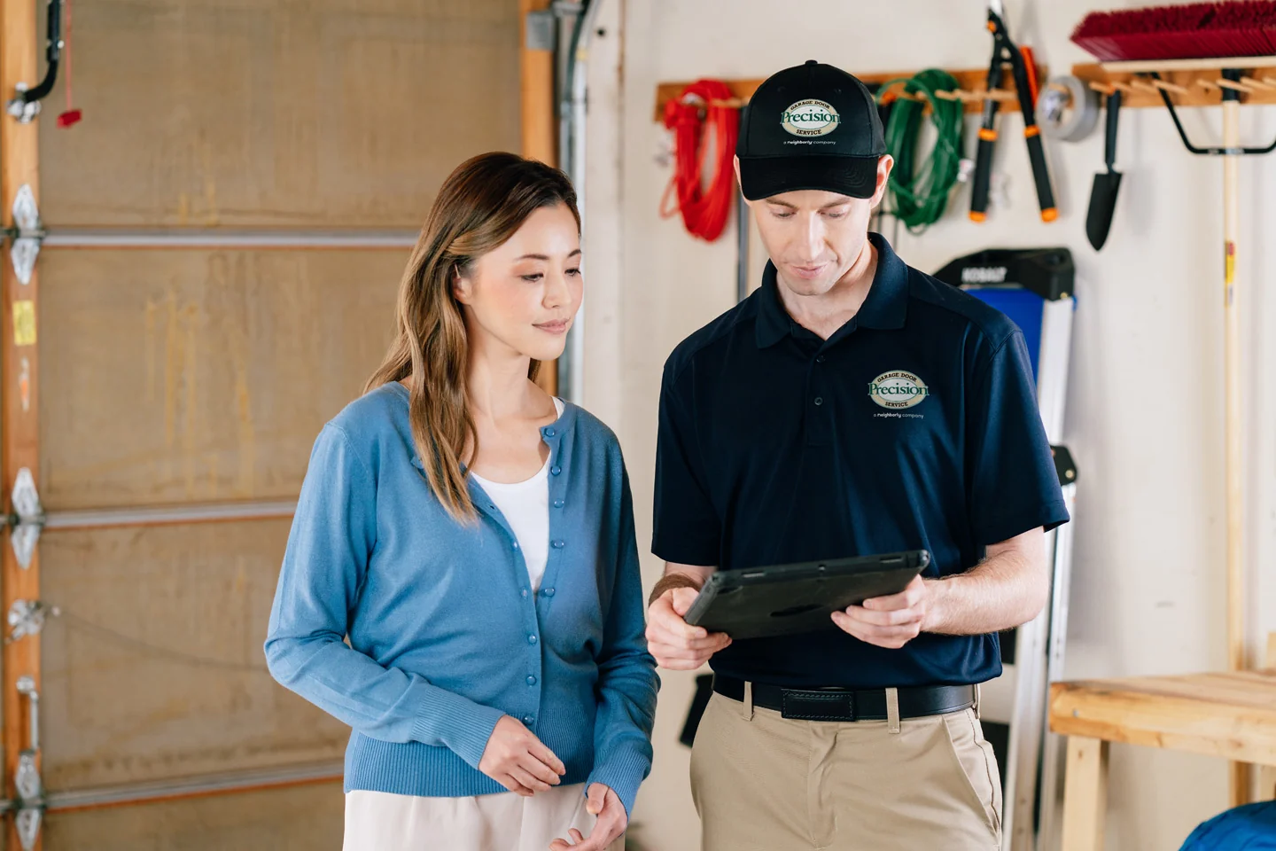 Garage door repair consultation Garage door repair consultation