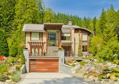 Amarr cedar garage door